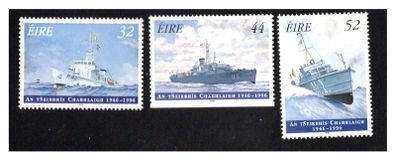 1996 Ireland 50th Anniversary of the Irish Naval Service Commemorative Stamps Mint Never Hinged (MNH)