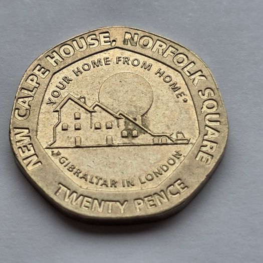 Gibraltar 20 pence 2018 -  Calpe House