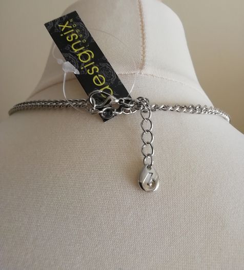 DesignSix London Gibson Silver Necklace New With Tags