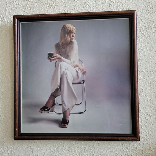 Vintage framed guinness ad