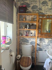 Ikea Over Toilet Storage - bathroom