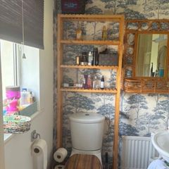 Ikea Over Toilet Storage - bathroom