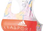 adidas Women's Stellasport Bra Printed - white/dust purple M BNWT