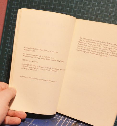 'Selected Works of Alfred Jarry'