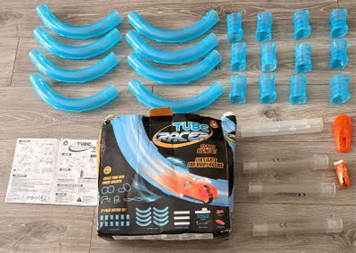 Car racing set with remote and tracks