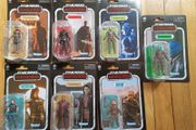 Star wars vintage collection the Mandalorian action figure lot.