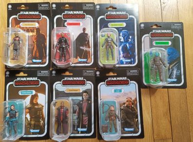 Star wars vintage collection the Mandalorian action figure lot.