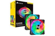 2x Corsair iCue QL140 Fans &amp; iCUE Lighting Node CORE