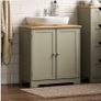 Under Sink Bathroom Cabinet white/gray Image 3