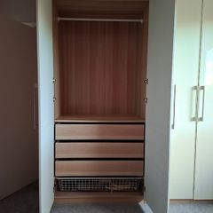 Ikea Pax - wardrobe with drawers and hanging rail