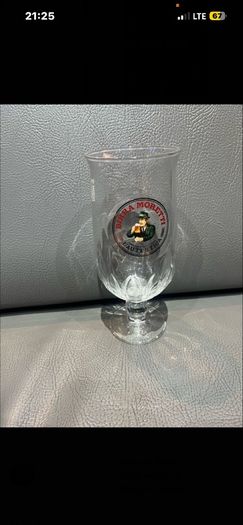 Birra Moretti Sale di mare Pint Glass Beer Limited edition