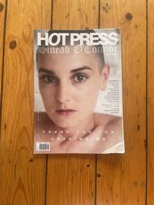 Hot  press Sinead O'Connor magazine