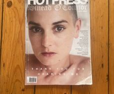Hot  press Sinead O'Connor magazine