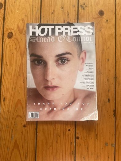 Hot  press Sinead O'Connor magazine