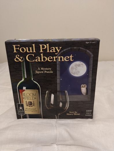 Foul Play & Cabernet, Classic Mystery Jigsaw Puzzle