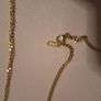 gold plated necklace Image 2
