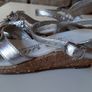 girls silver sandals Image 5