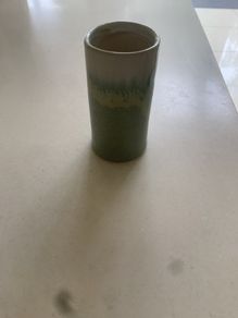 Pottery bud vase / pencil pot