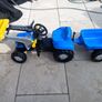 kids tractor and trailor Image 5
