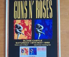 Guns n Roses replica poster