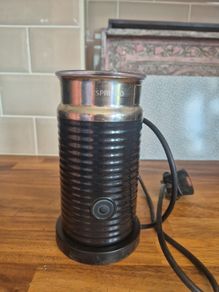 Nespresso milk heater