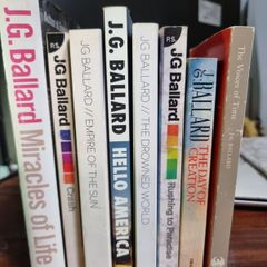 JG Ballard 8 book bundle, including first edition hardback autobiography