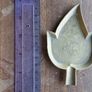 Vintage Brass Leaf Shaped Ashtray Image 3