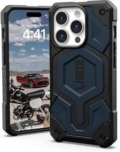 UAG iPhone 15 Pro Case "Essential Armor"  Magnetic/ Magsafe (25FT Drop Tested)
