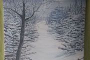Oil paint " Winter "