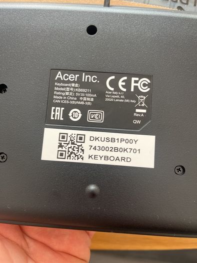 Keyboard Acer