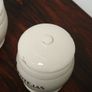 20th Century Set of 6 Antique Cream Pottery Storage Jars, 1900s. Image 8