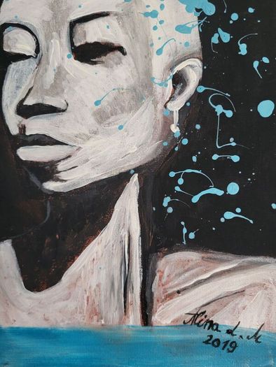 Original acrylic painting on canvas!