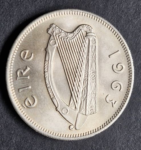 Ireland 1963 Florin Unc coin