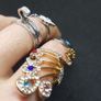 Knitting Crochet Adjustable Tension Rings Image 3