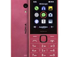 Nokia 225 [2024] 6cm [2.4] 91G Pink Mobile Phone (Nokia 225 4G TA-1610 DS PINK) Dual Sim Unlocked
