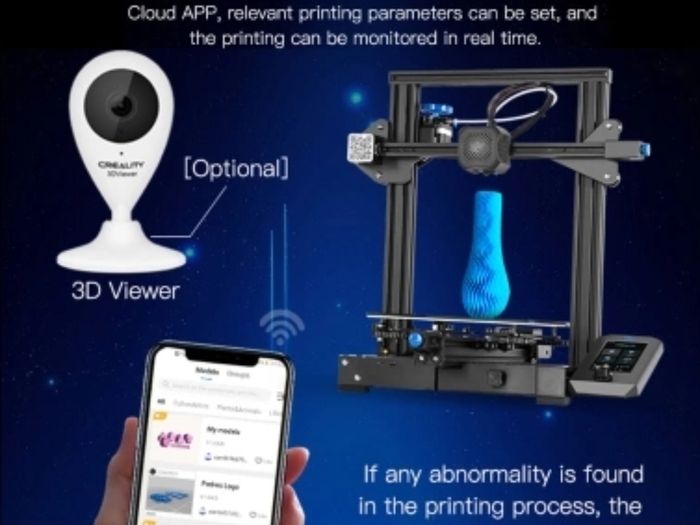 creality wifi box remote 3d printing