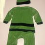 Paddy's day leprechaun babygrow 6-9 months Image 2
