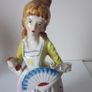 Vintage Porcelain Lace Couple Figurines Image 10