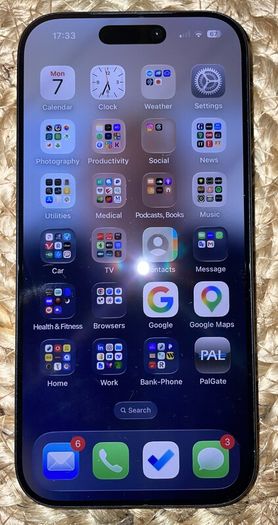iPhone 17 Pro 256GB  Deep Blue  100Pct Battery  Apple Warranty Until 31 October  EUR1049