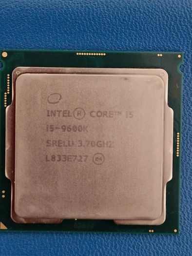 i5 9600k 3.7ghz oc 4.60ghz 6 cores