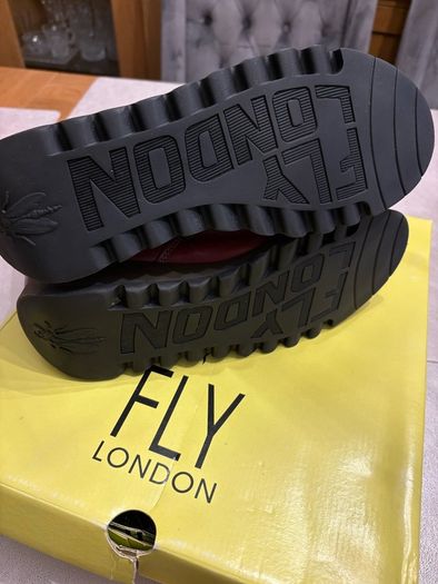 Fly London leather boots 42eu 9uk