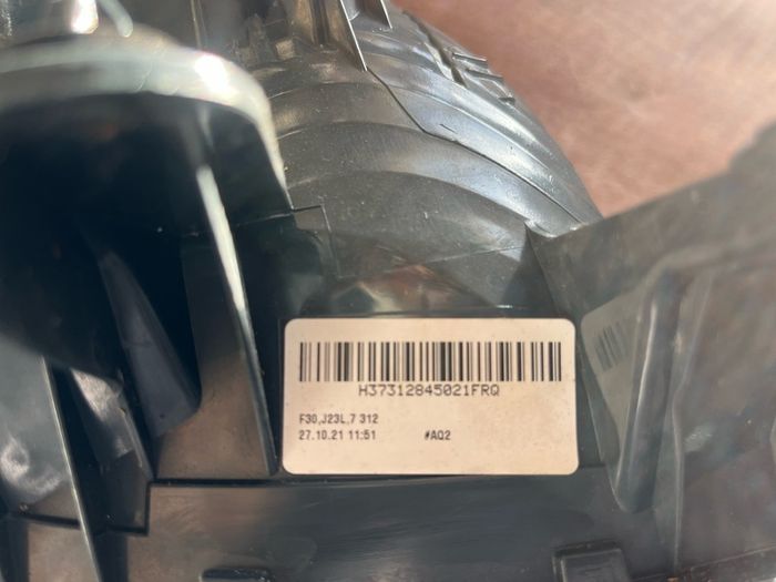 BMW rear tail light