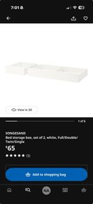 Ikea SONGESAND drawers
