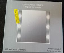 Mirror with lights