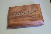 Dominoes set hardwood case