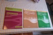 Three books on sight reading for piano