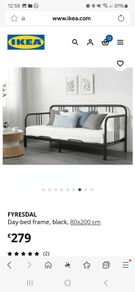 Convets to double bed guest bed ikea day bed