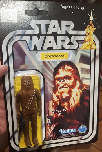 Star Wars Carded Chewbacca [Repro]