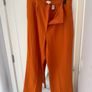 Next Tall Tailored Mustard Trousers Size 18L Image 2