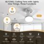 Brand New BLITZWILL Ceiling Fan with Light, Remote Control, Image 2